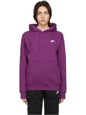 Nike Women's Deep Purple Pullover Hoodie